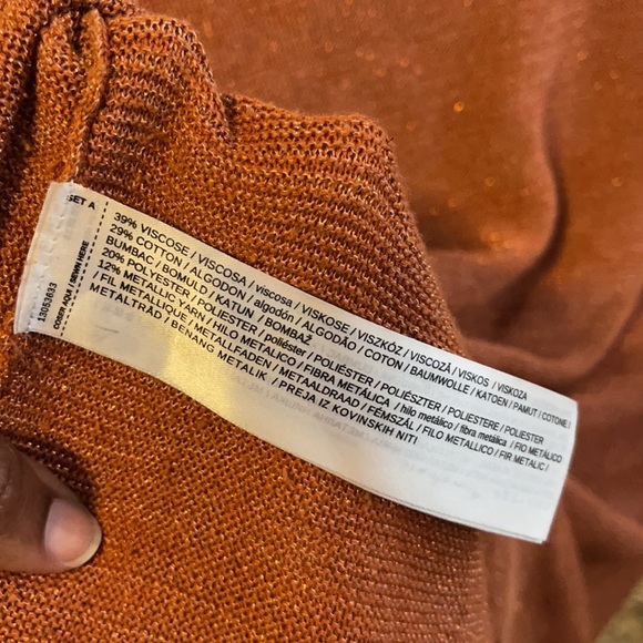 Plus Size Metallic Thread Sweater - Picture 5 of 5